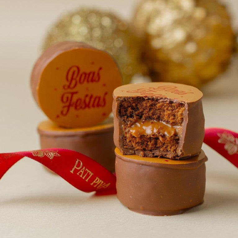Pão de Mel Natal - Doce de Leite