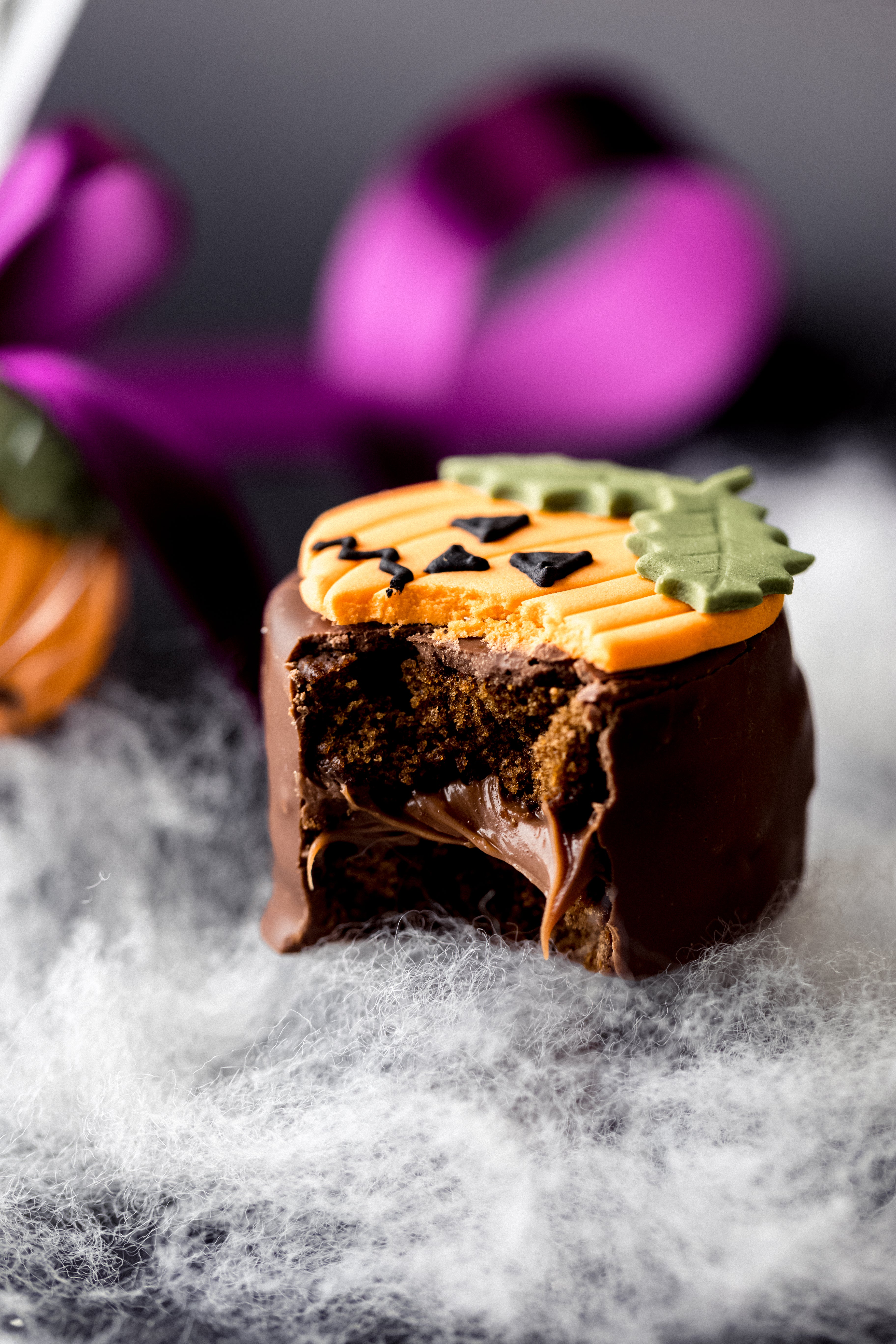 Pão de Mel Halloween - Brigadeiro