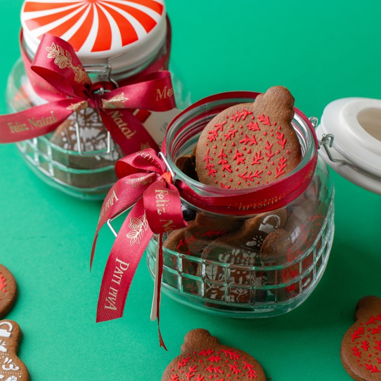 Pote Candy - Com Biscoitos Gingerbread
