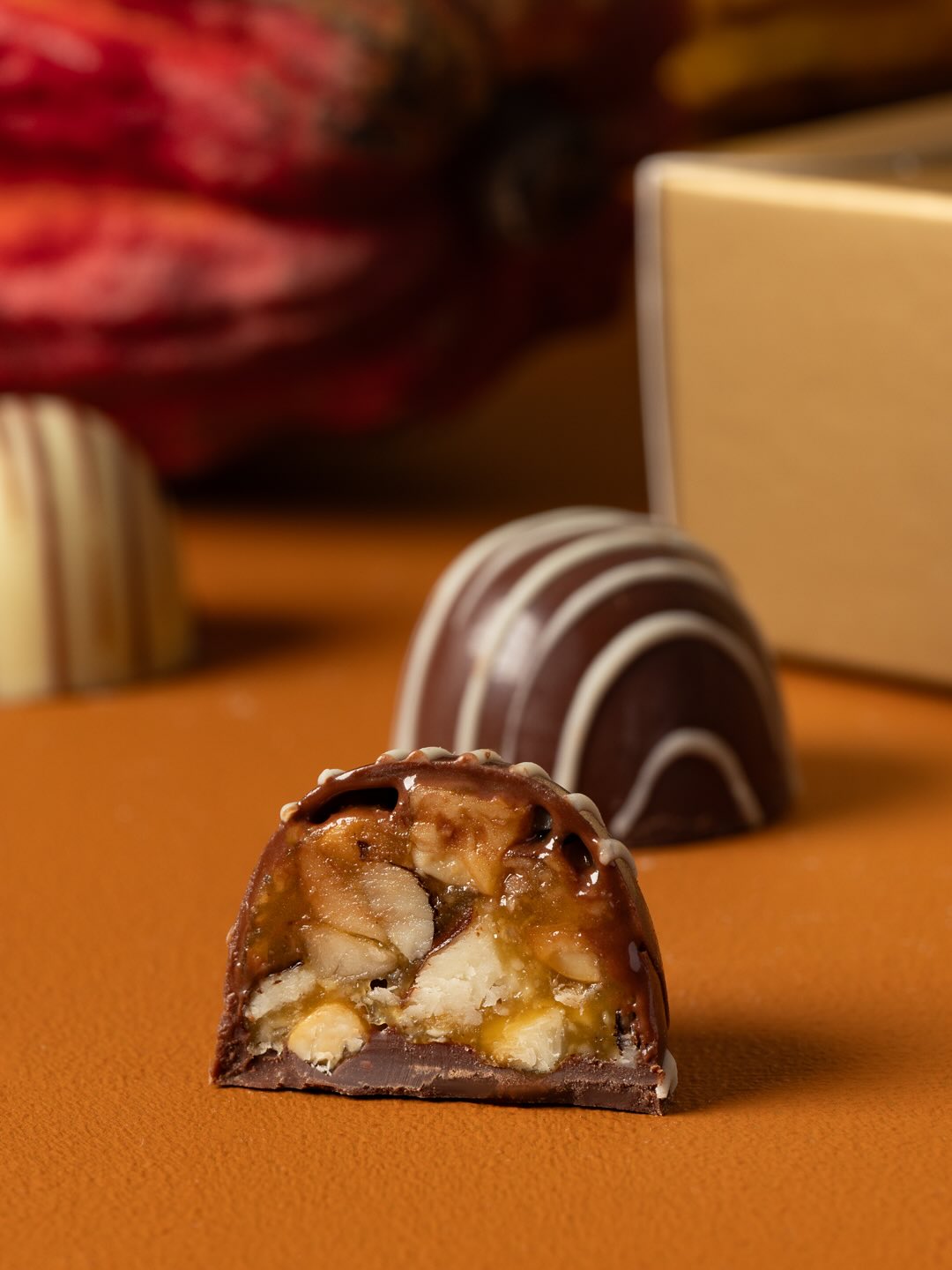 Bombom de chocolate tree to bar