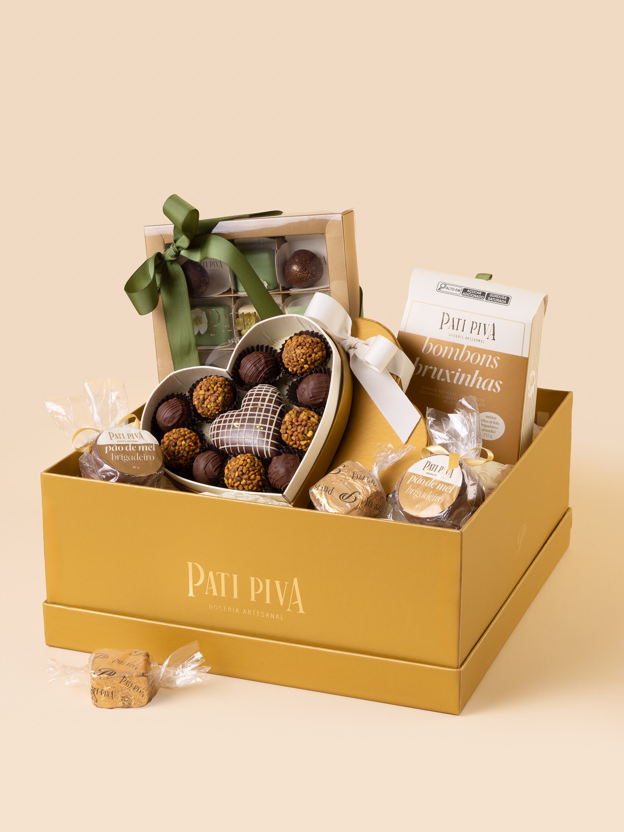 Cesta Quadrada G - Dia das Mães