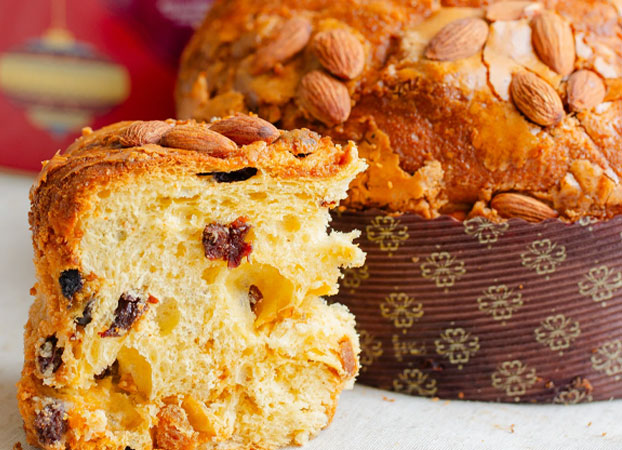 Panettone Frutas - Crosta de Amêndoas na Lata - 900g