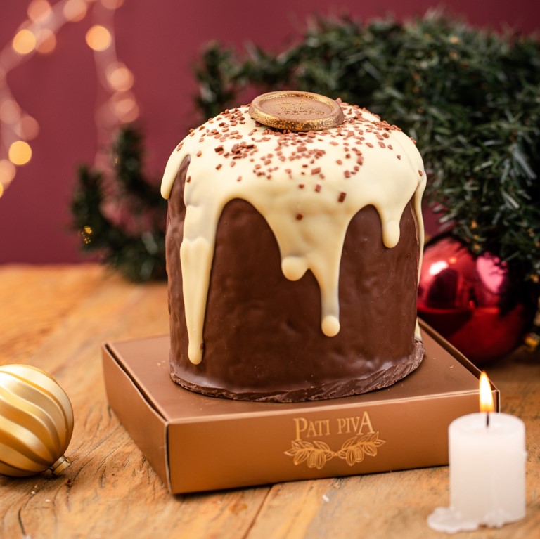 Panettone Goumert Gotas Chocolate Belga Legitimo Fofinho Org